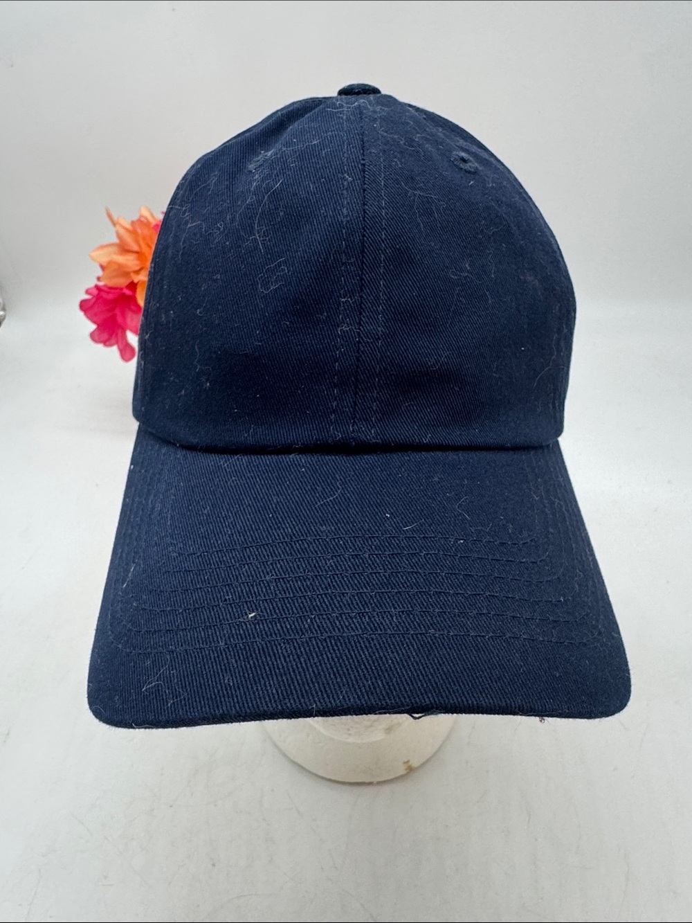 Sportsman NWT Plain Classic Navy Baseball Cap Adjustable HT10276G